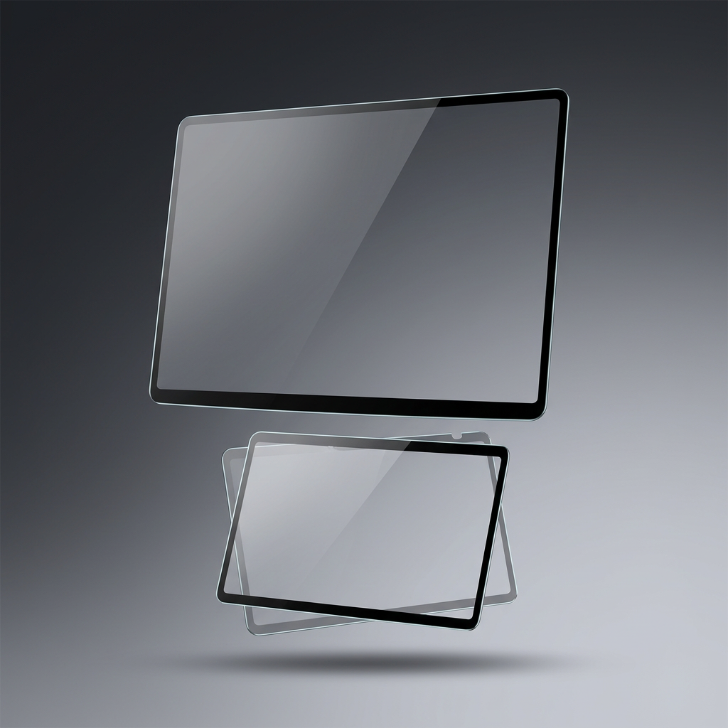 Tesla Center Screen Protector on a graphite studio background